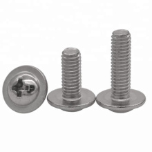 Stainless Steel Phillips Pan Round Head Machine Screw With Collar